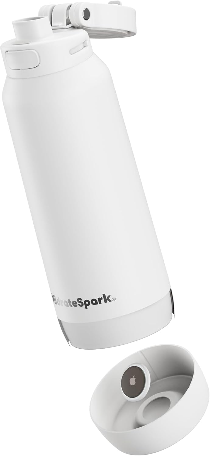 HidrateSpark 32oz Chug insulated water bottle with silicone boot