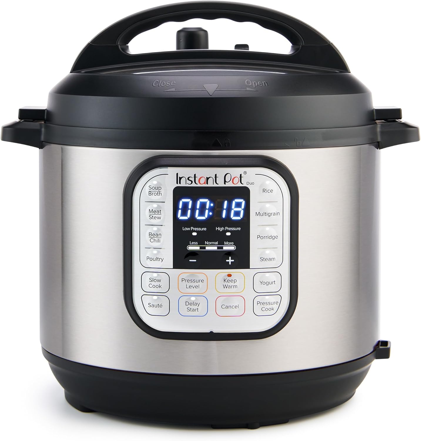 Instant Pot Duo 6 quart 7-in-1 electric pressure cooker, stainless steel